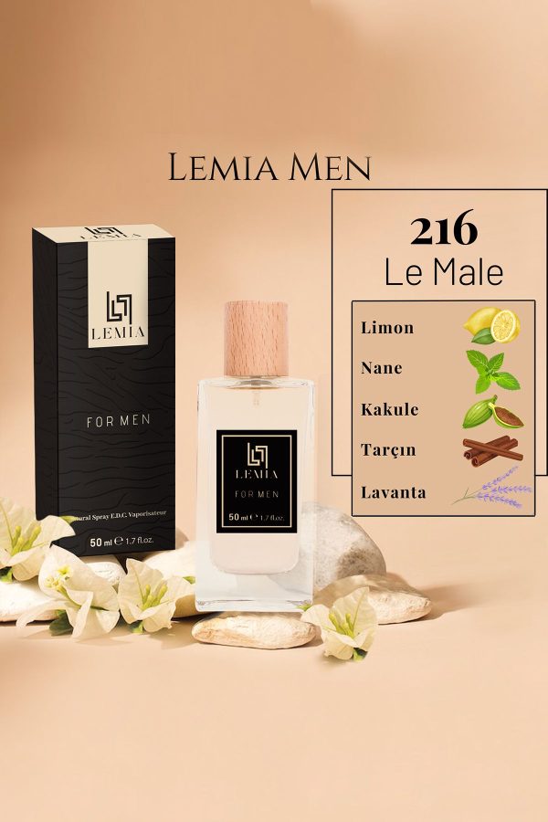 ادکلن اورجینال برند Lemia مدل Le Male Erkek Edc 50ml کد 767430229