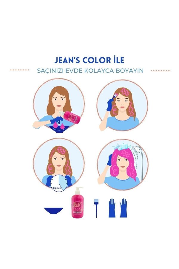 رنگ مو اورجینال برند Jeans color کد 266135160 - Image 2