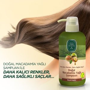 شامپو اورجینال برند Eyup sabri tuncer مدل Macadamia Yağlı Şampuan 600 ml کد 125801513