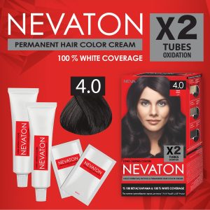 رنگ مو اورجینال برند Nevaton مدل Nevaton 2’Lİ SET 40 KAHVE کد 818927181