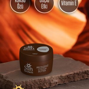 کرم برنز کننده اورجینال برند Sun brown مدل Bronzing Cocoa Cream 100 Grams کد 6722746