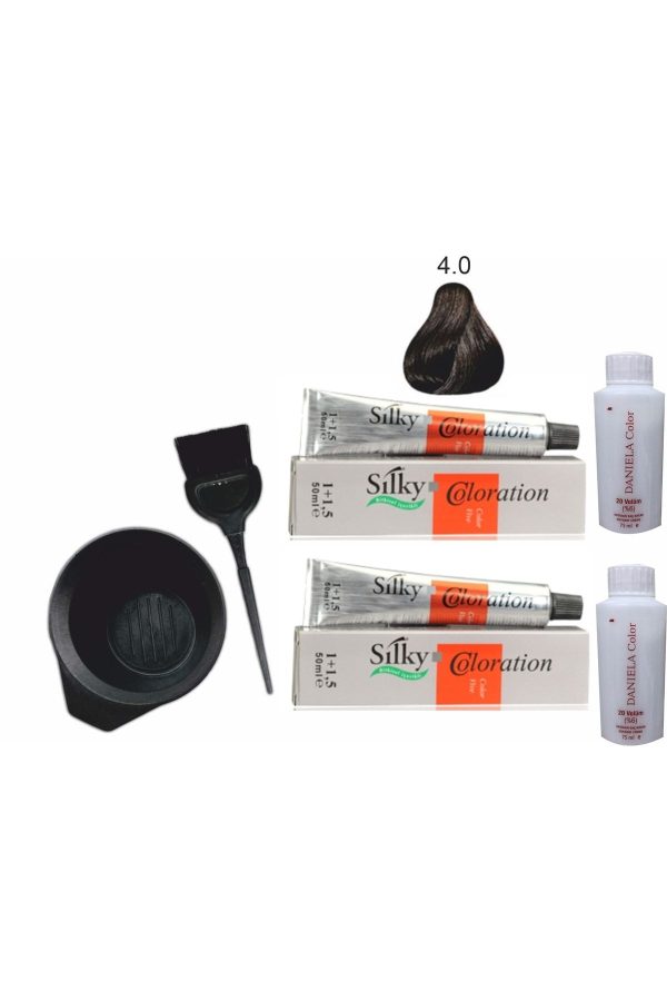 رنگ مو اورجینال برند Silky مدل Silky Bitkisel Içerikli Saç Boyası کد 80306803