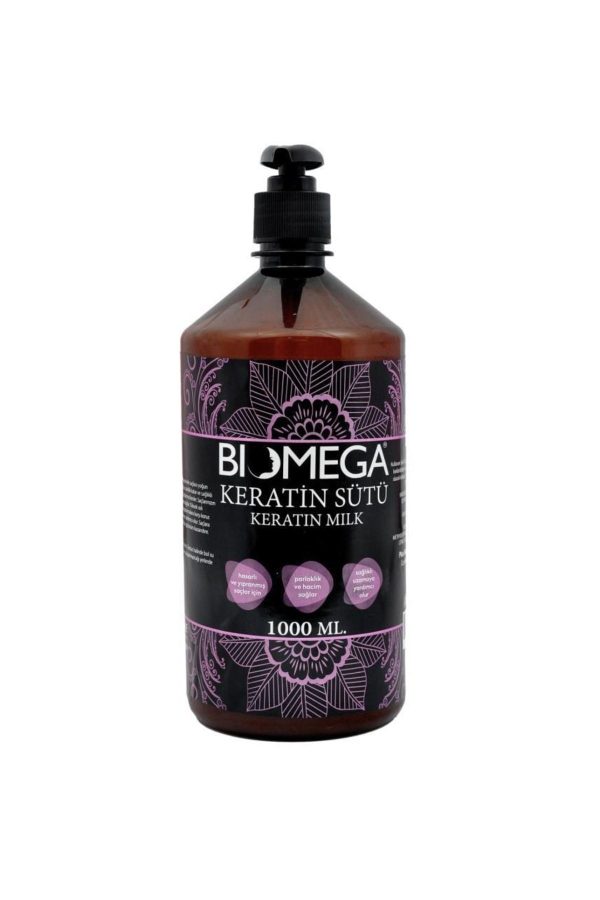 کرم مو اورجینال برند Biomega مدل Keratin Sütü 1000 ml کد 74636163