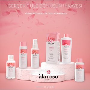 ادکلن اورجینال برند Ala rose مدل Natural Rose Water 330 ml کد 240691632