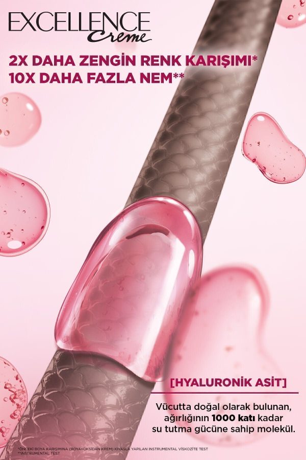 رنگ مو اورجینال برند L oreal paris مدل Excellence Creme Saç Boyası کد 1262246 - Image 3