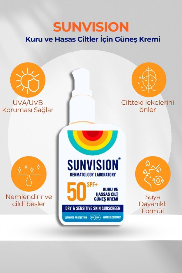 ضد آفتاب صورت اورجینال برند Sunvision کد 753636198