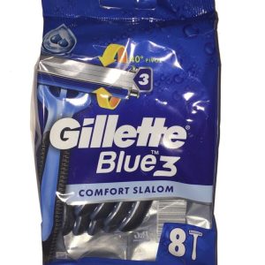 ژیلت و ریش تراش اورجینال برند Gillette مدل Blue3 Comfort Slalom کد 208004548