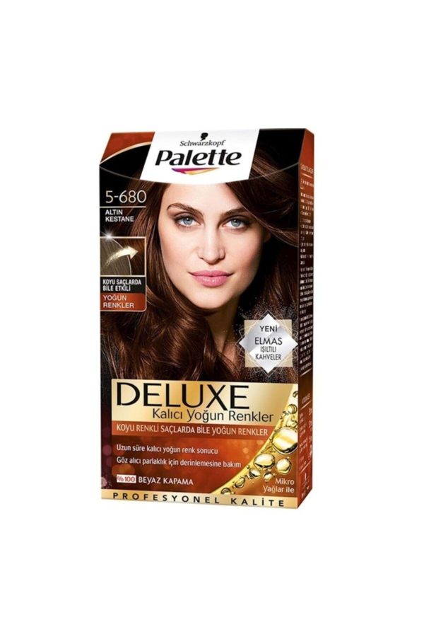 رنگ مو اورجینال برند Palette مدل Palette Deluxe Gold Umber کد 115959173