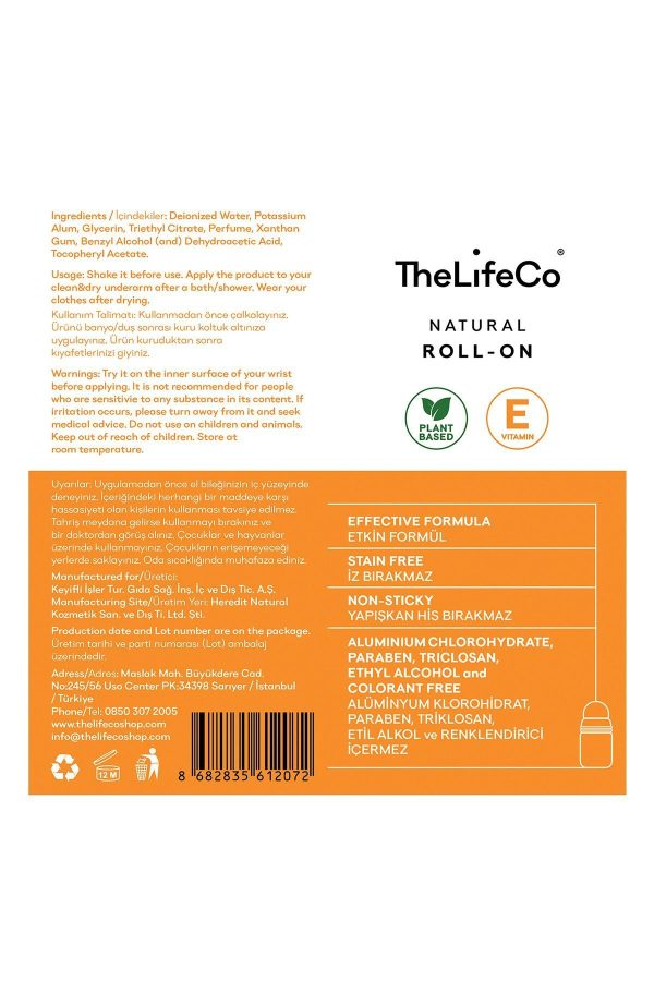 دئودورانت اورجینال برند Thelifeco کد 147670648 - Image 5