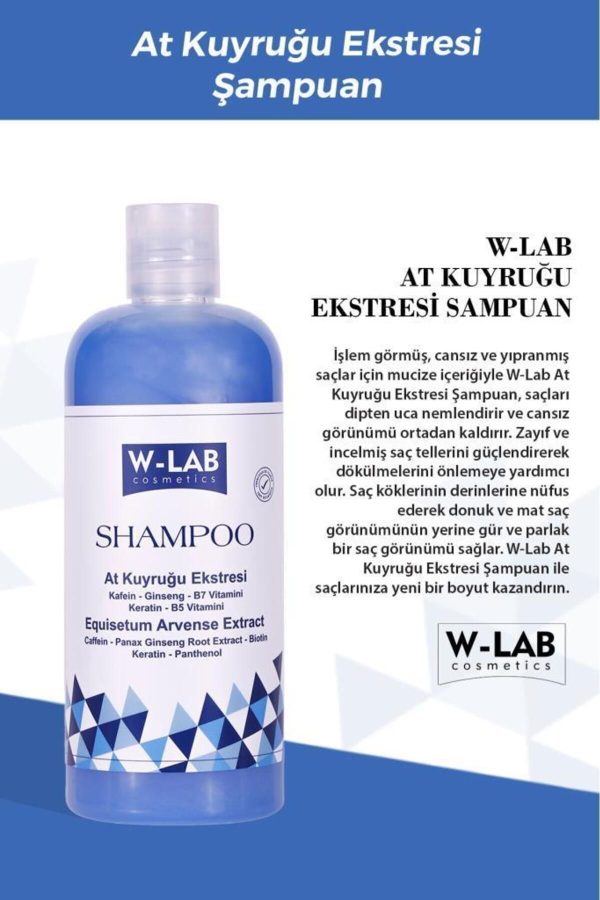 ست مراقبت از مو اورجینال برند W lab kozmetik کد 792604269 - Image 3