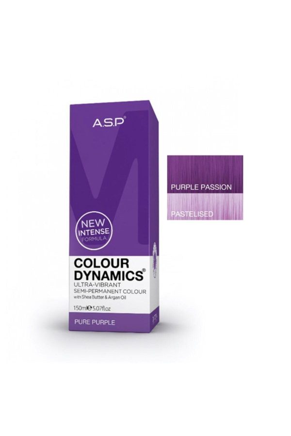 رنگ مو اورجینال برند Affinage مدل Pure Purple Semi-Permanent Hair Dye کد 6586832