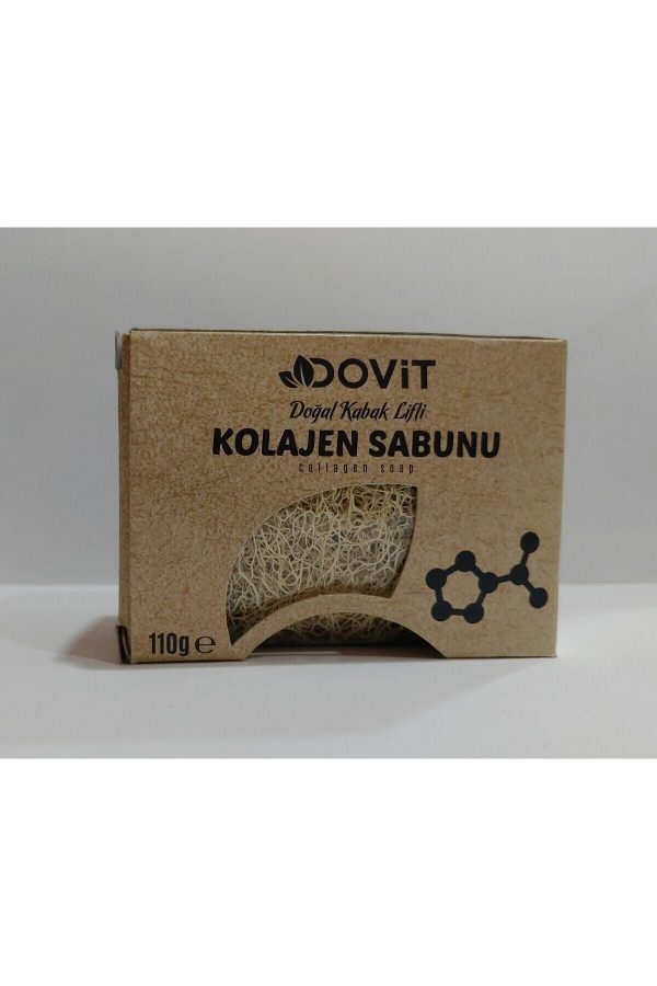 صابون جامد اورجینال برند Dovit مدل Natural Pumpkin Fiber Collagen Soap کد 469847174