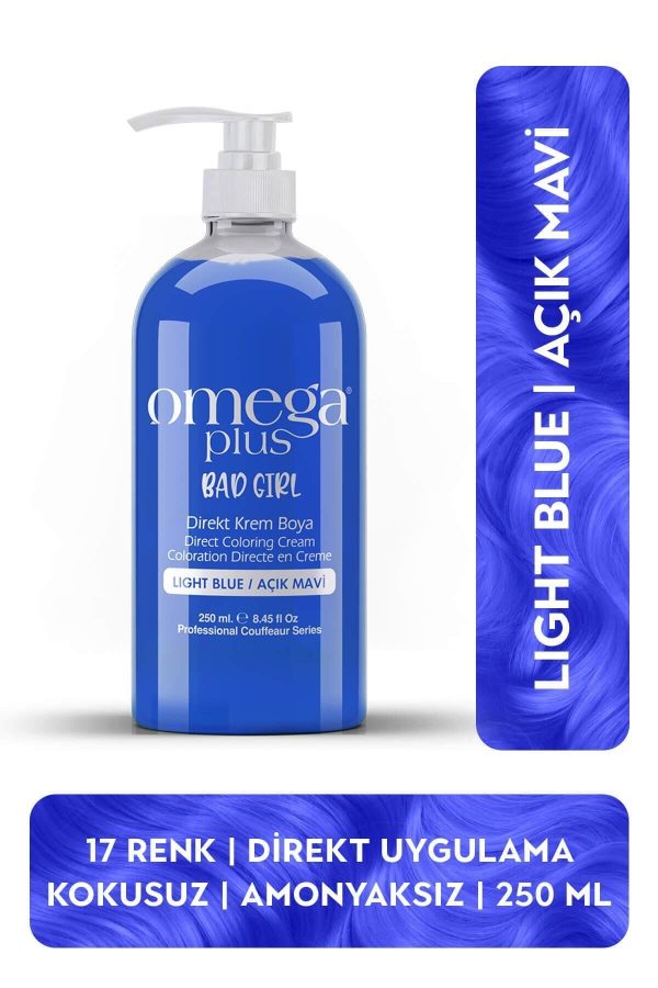 رنگ مو اورجینال برند Omega plus مدل Amonyaksız Renkli Saç Boyası 250ML کد 80015145