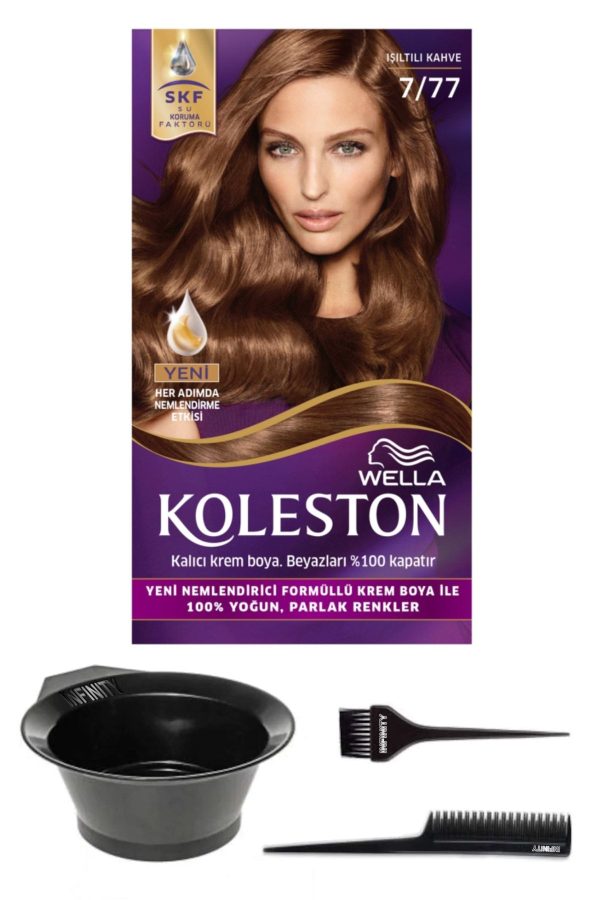 رنگ مو اورجینال برند Wella کد 43559844