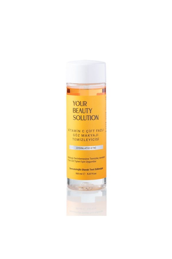 کرم صورت اورجینال برند Your beauty solution مدل Vitamin-C Göz Makyaj Temizleyicisi 150ML کد 789583200