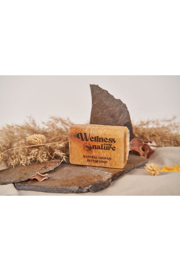 صابون جامد اورجینال برند Home مدل Natural Loofah Pumpkin Soap 140gr کد 782560327 - Image 2
