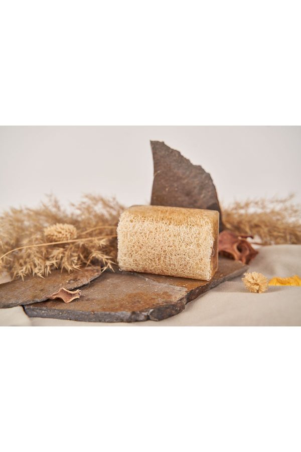 صابون جامد اورجینال برند Home مدل Natural Loofah Pumpkin Soap 140gr کد 782560327 - Image 3