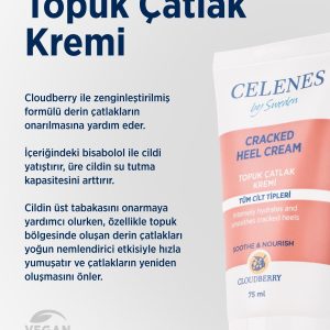 کرم پا اورجینال برند Celenes by sweden مدل Topuk Çatlak Kremi 75 ml کد 72745180
