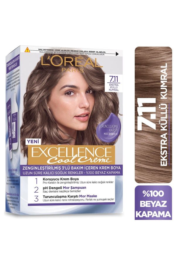رنگ مو اورجینال برند Excellence مدل Creme hair dye کد 781318840