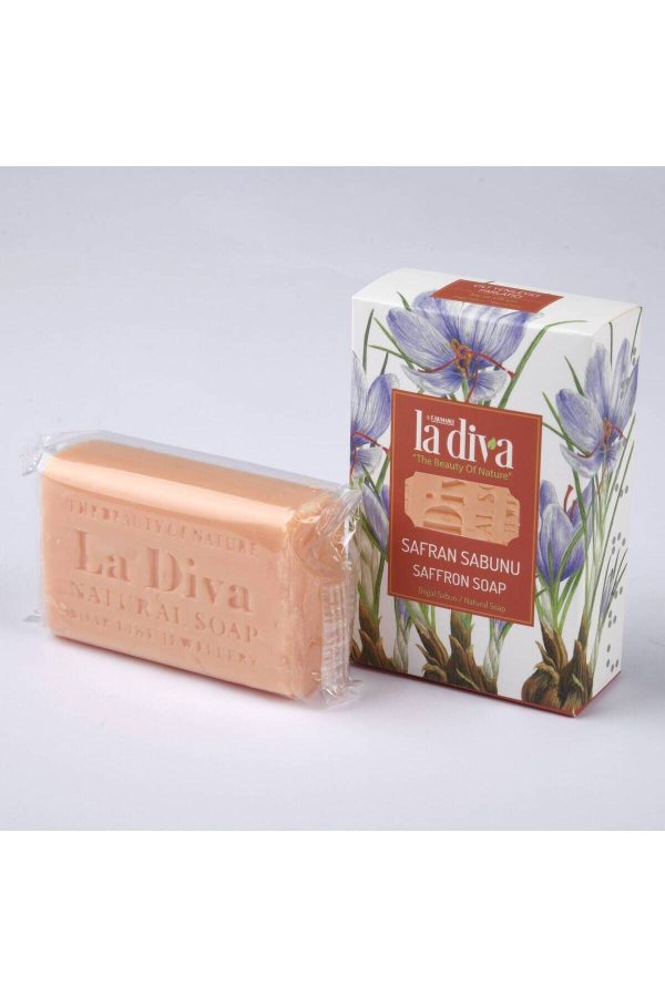 صابون جامد اورجینال برند La diva مدل Saffron for Personal Care 100g کد 796491816