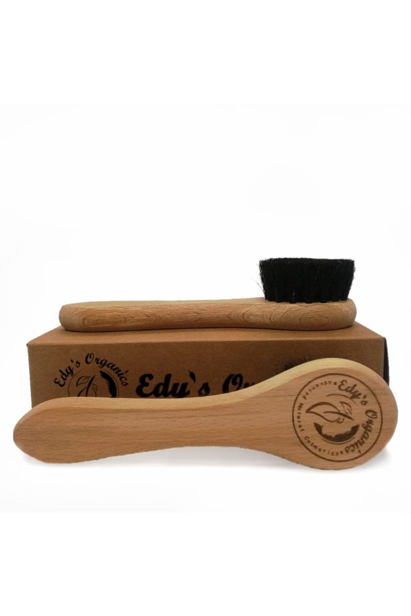 برس سلولیت اورجینال برند Edy s organics مدل 100% Natural Horsehair Face Brush کد 191268100