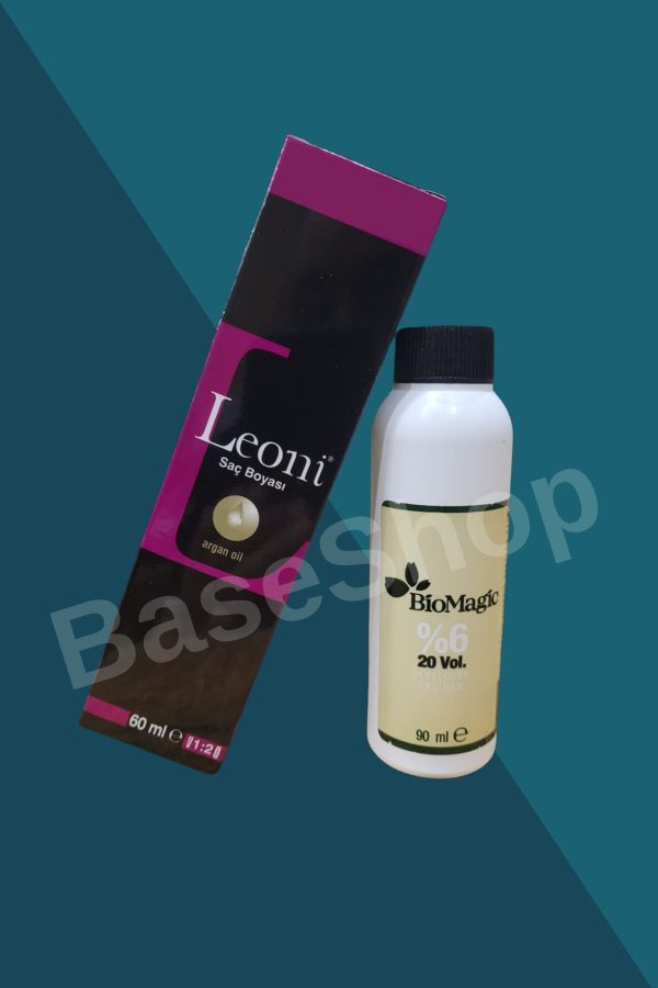 رنگ مو اورجینال برند Leoni مدل 574 Kapuçino Biomagic Oksidan کد 830509651