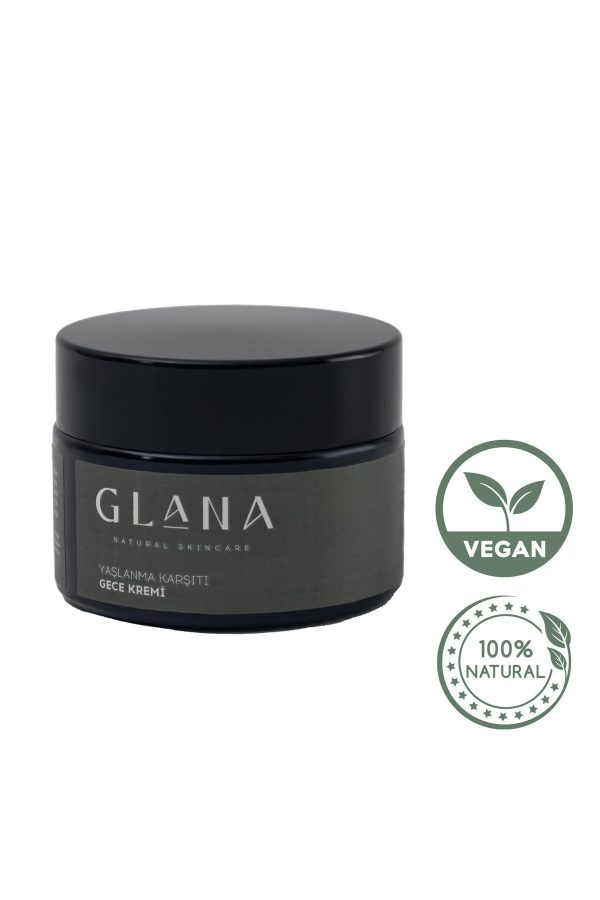 کرم صورت اورجینال برند Glana cosmetics مدل Anti-Aging Night Cream کد 208028790 - Image 2