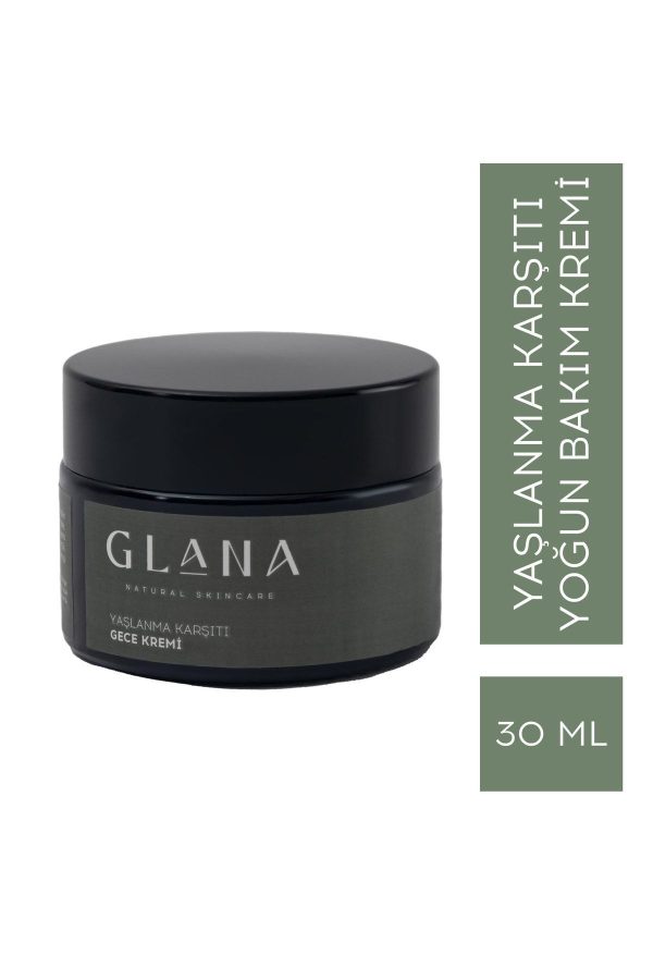 کرم صورت اورجینال برند Glana cosmetics مدل Anti-Aging Night Cream کد 208028790 - Image 3