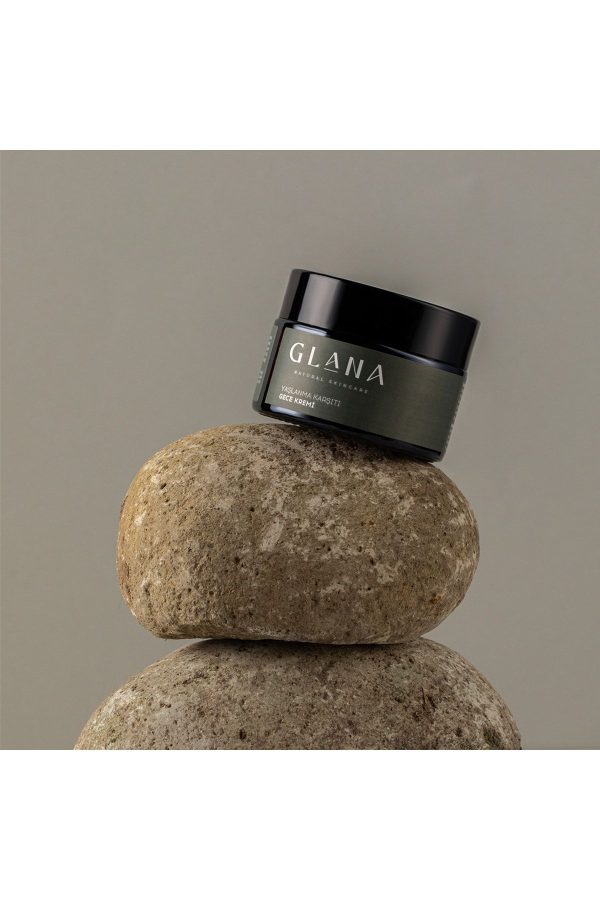 کرم صورت اورجینال برند Glana cosmetics مدل Anti-Aging Night Cream کد 208028790 - Image 5