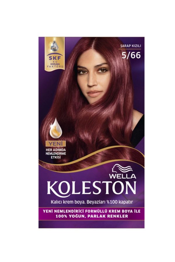 رنگ مو اورجینال برند Wella مدل Koleston 5/66 Kit کد 43406726
