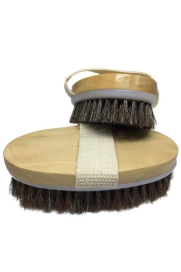 برس سلولیت اورجینال برند Tikatti مدل Natural Horsehair Cellulite Brush کد 68337491