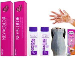 رنگ مو اورجینال برند Neva color مدل Hair dye and developer کد 80941022 3 1 org zoom 92878