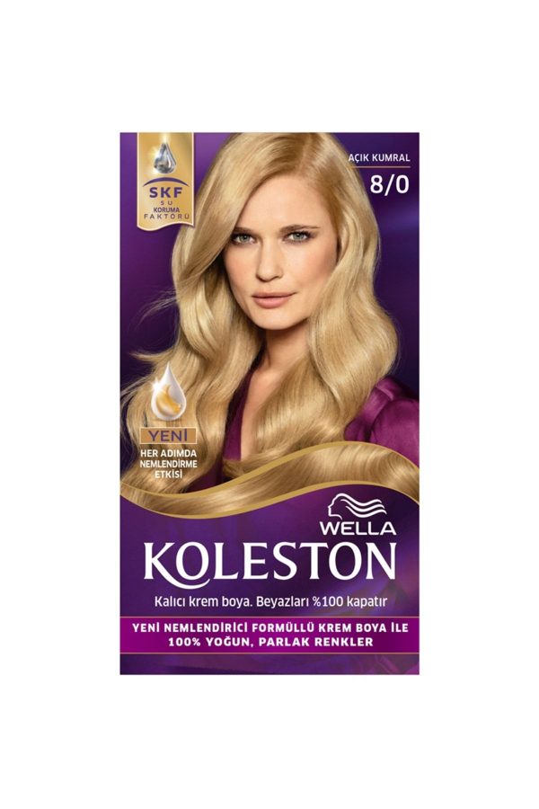 رنگ مو اورجینال برند Wella مدل 8/0 Light Blonde کد 83969627