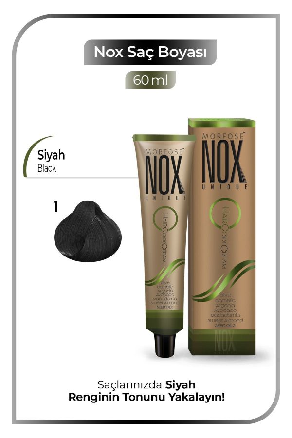 رنگ مو اورجینال برند Nox مدل Bitkisel Saç Boyası کد 732923403