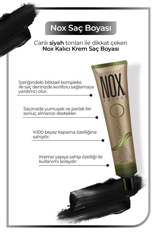 رنگ مو اورجینال برند Nox مدل Bitkisel Saç Boyası کد 732923403 - Image 2