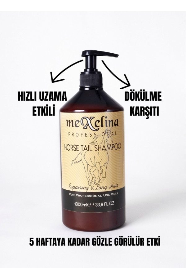 شامپو اورجینال برند Mexelina مدل Horse Tail Shampoo 1000 ml کد 383712277 - Image 2