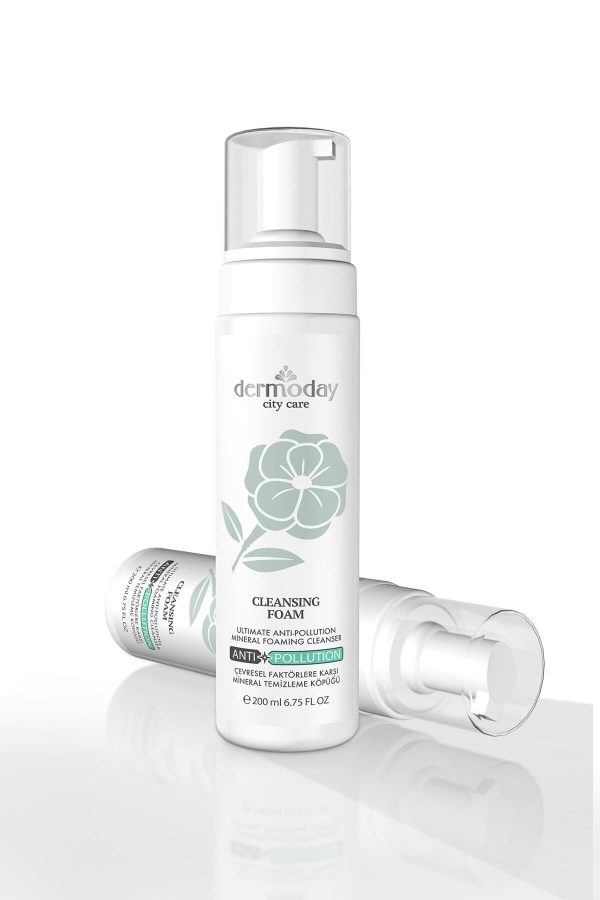 پاک کننده صورت اورجینال برند Dermoday مدل Anti-Pollution Facial Cleansing Foam کد 77706960 - Image 3
