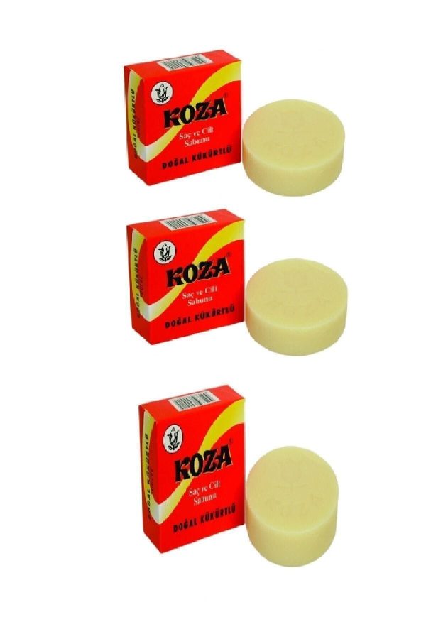 صابون جامد اورجینال برند Koza مدل 3 Pack Sulfur Soap کد 57042964