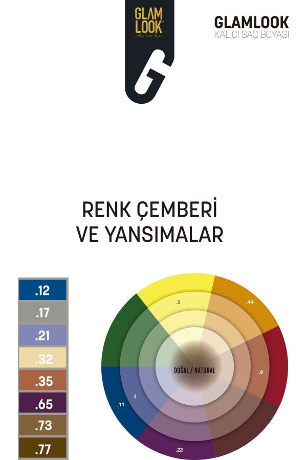 رنگ مو اورجینال برند Glam look مدل Kalıcı Saç Boyası کد 474776471 - Image 5