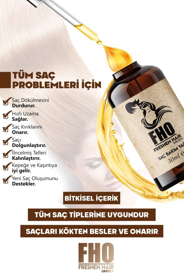 روغن و سرم مو اورجینال برند Fho freshen hair کد 69642929 - Image 3