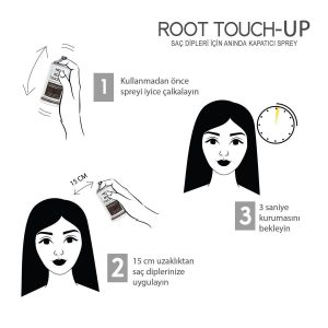 رنگ مو اورجینال برند Root touch up مدل Root Touch-Up 2’li Set کد 806624837