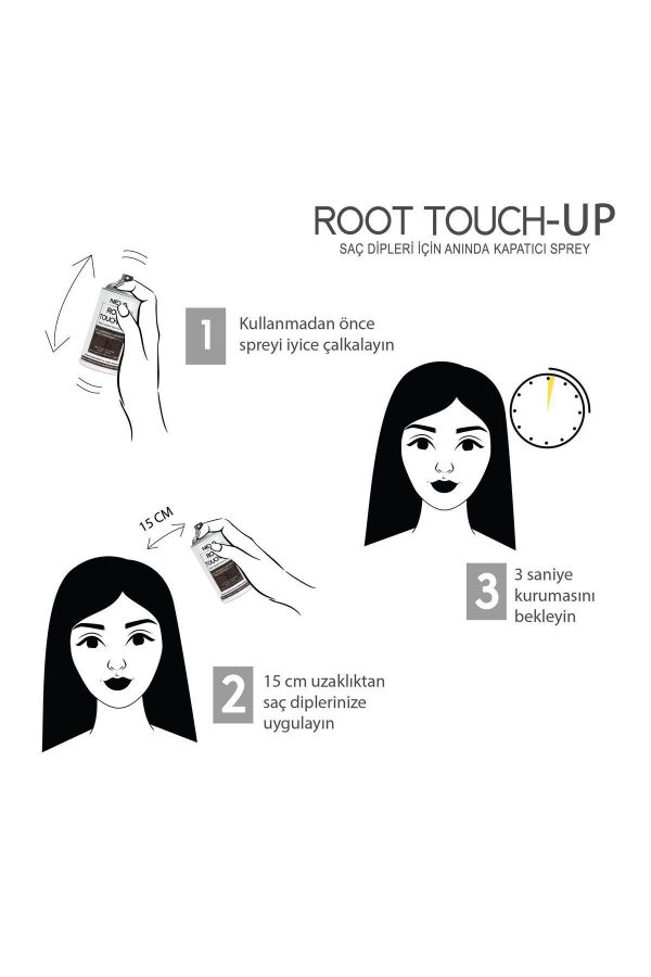 رنگ مو اورجینال برند Root touch up مدل Root Touch-Up 2'li Set کد 806624837 - Image 2