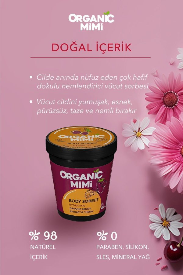 کرم بدن اورجینال برند Organic mimi مدل Body Sorbet کد 806485743 - Image 3