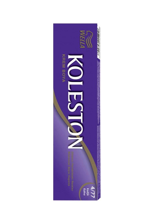 رنگ مو اورجینال برند Wella مدل Koleston Tüp Boya 4/77 کد 40537313