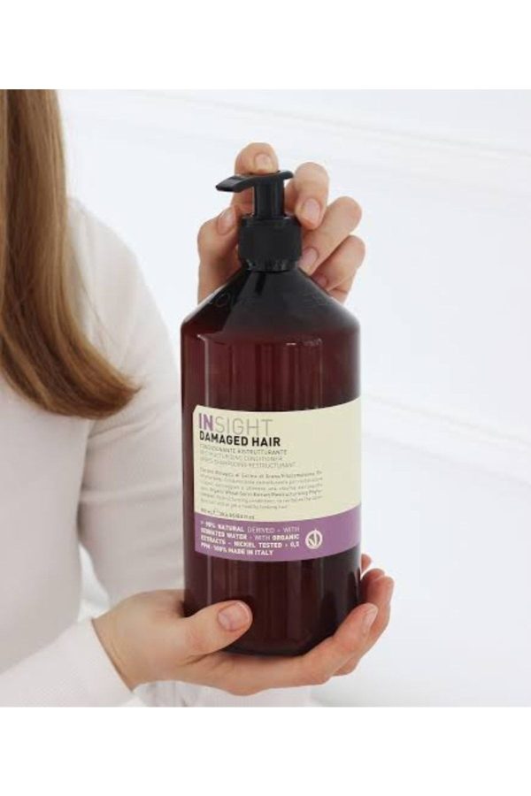 شامپو اورجینال برند Insight مدل Damaged Hair Restructurizing Repairing Shampoo کد 70377769 - Image 2
