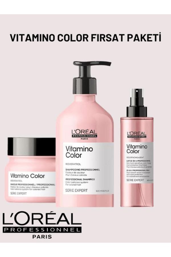 ست مراقبت از مو اورجینال برند L oreal professionnel کد 364757458