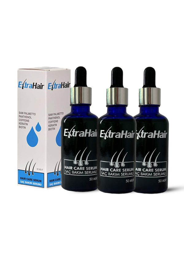 روغن و سرم مو اورجینال برند Extrahair مدل 3'lü Saç Bakım Serum Seti کد 107544496 - Image 2