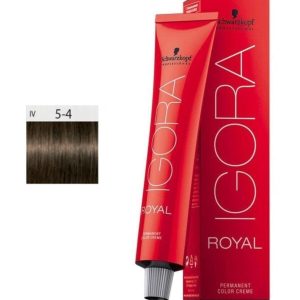 رنگ مو اورجینال برند Igora مدل Royal 5-4 Açık Kahve-bej کد 312592365