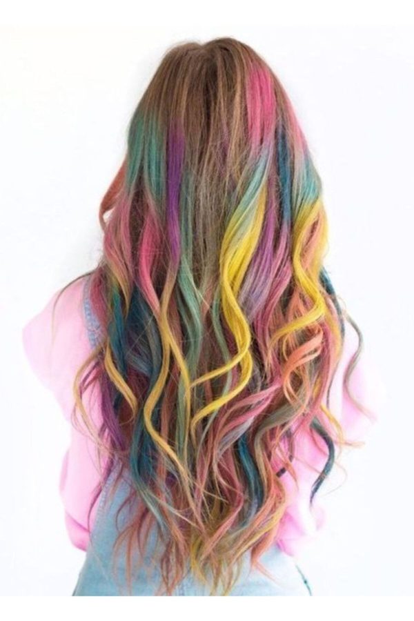 رنگ مو اورجینال برند Morfose مدل Two-color washable hair spray کد 209087316 - Image 2