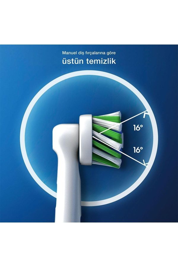 سری یدک مسواک برقی اورجینال برند Braun مدل EB20 Cross Action کد 376460641 - Image 2